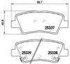 BREMBO P 30 067 Brake Pad Set, disc brake